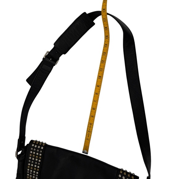 Joe's Jeans Black Crossbody Bag with Gold Studs - Picture 14 of 16
